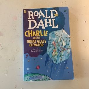 Charlie And The Great Glass Elevator Paperback Book by Roald Dahl